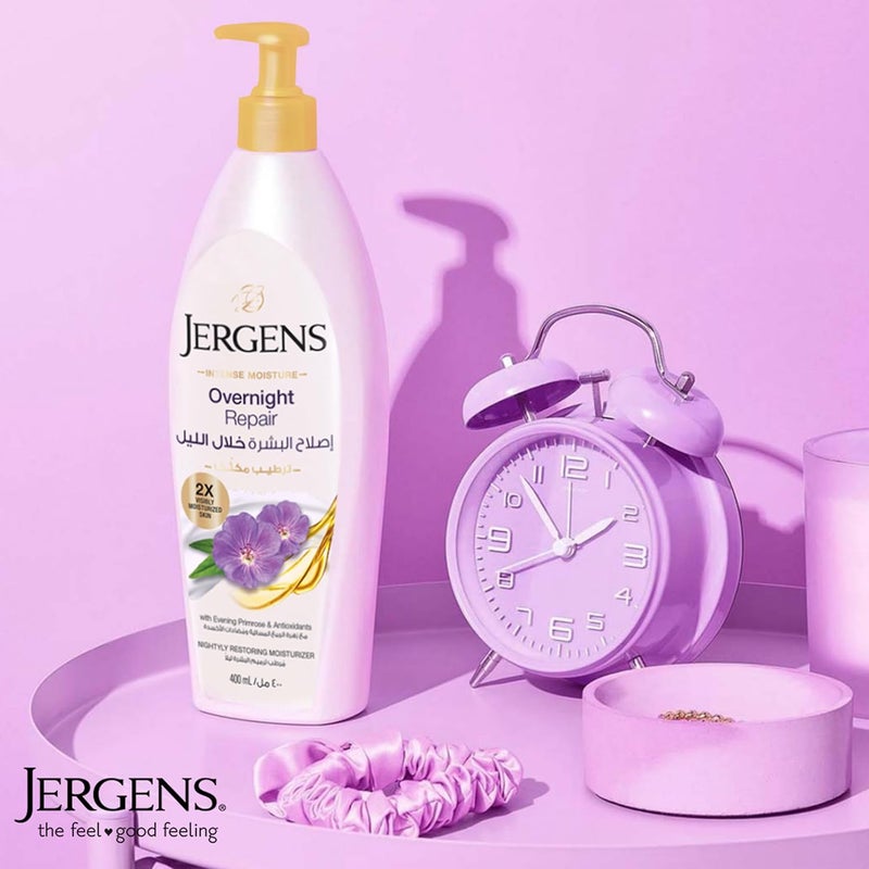Jergens مرطب الجسم جيرجنز لإصلاح البشرة ليلاً، 200 مل - Image 5